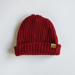 Bradley Mountain Red Beanie - 100% Cotton